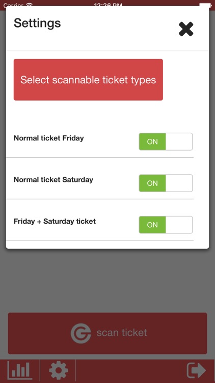 GaygoTickets Scan App