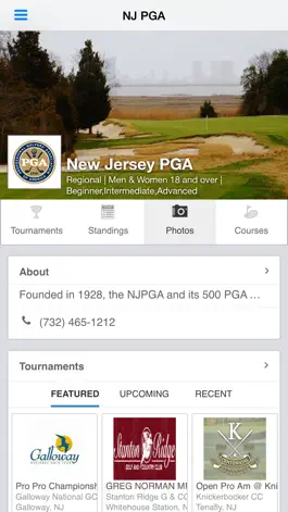 Game screenshot New Jersey Section PGA mod apk