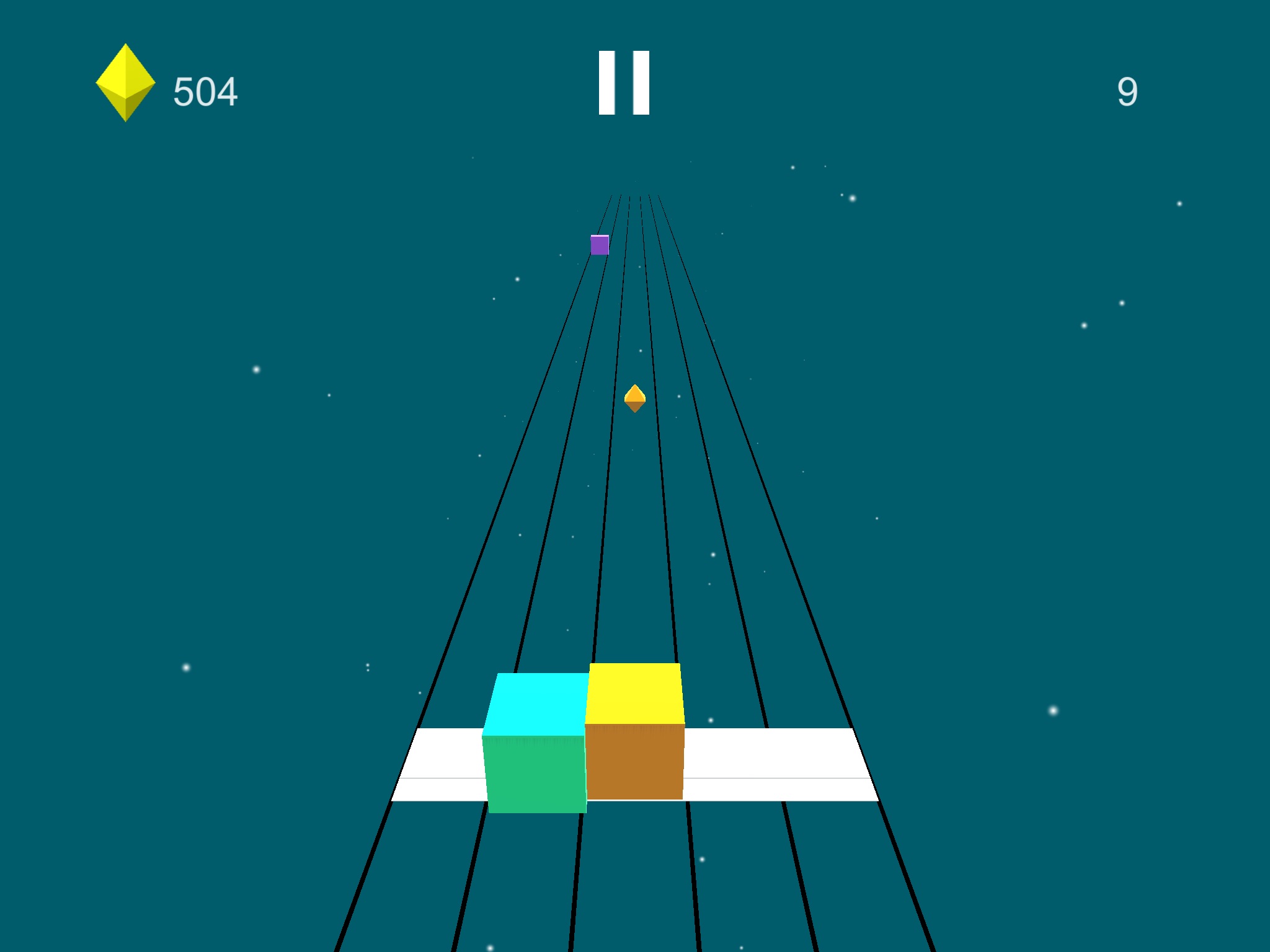 Roll The Cube:Get High Score screenshot 2