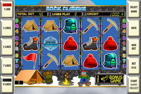 Rock Climber Slots - Free Slot Machines screenshot 2