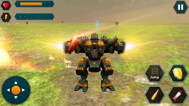 USA War Robots Battle Clash : Robo Sim-ulator 3D