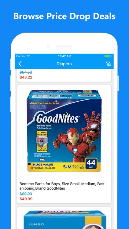 Price Drop Alerts App for Walmart Grocery