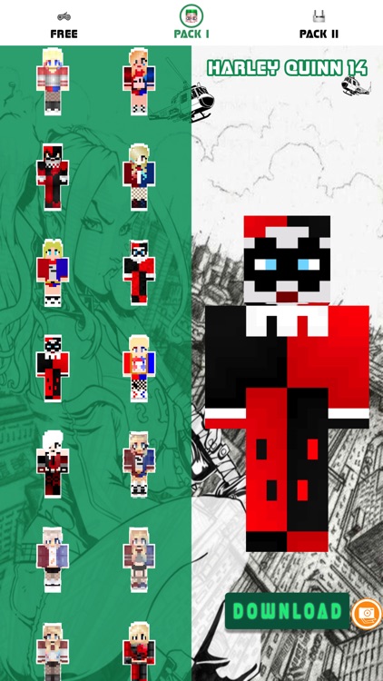 Skins For MCPE: TN SQ Edition
