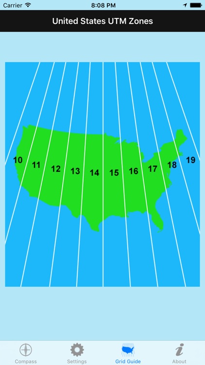 UTM Grid Ref Compass - gps map coordinates tool
