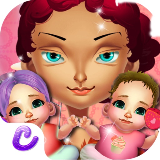 Celebrity Girl's Baby Twins-Beauty Delivery Games Icon