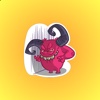 The Most Scary Monster Stickers