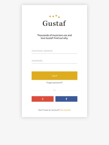 Gustaf - Digital Sheet Music screenshot 3