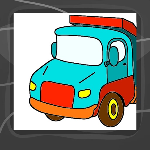 Truck Coloring Book iOS App