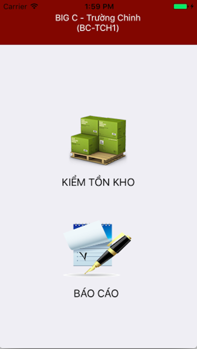 How to cancel & delete kiểm kho from iphone & ipad 1