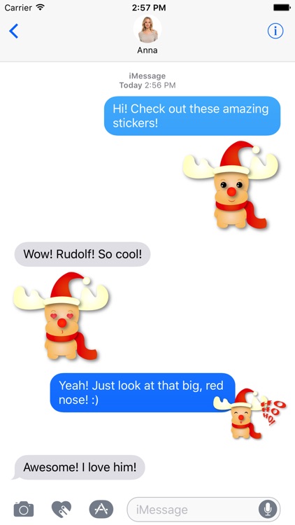 Rudolf - Christmas Emoji
