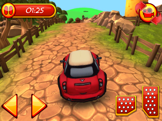 Cartoon All-Stars Crazy Car Race Parkingのおすすめ画像3