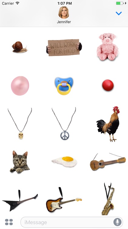 Facetouch Fun Stickers for iMessage screenshot-3