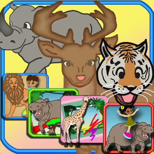 Wild Games Fun With The Animals Icon