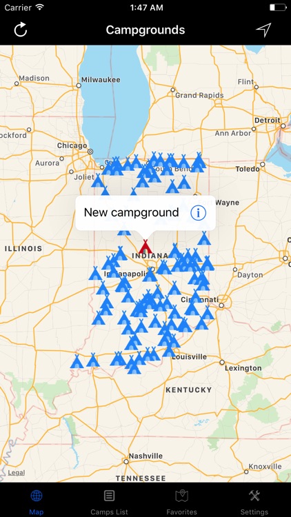 Indiana – Campgrounds & RV Parks