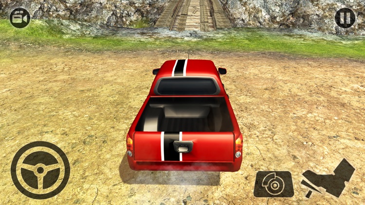 Uphill Off road Prado Car Driving Simulator 2017 screenshot-3