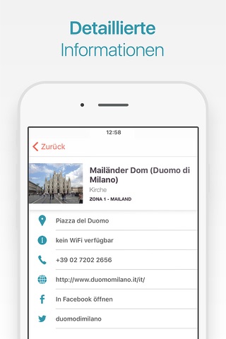 Milan Travel Guide and Map screenshot 2