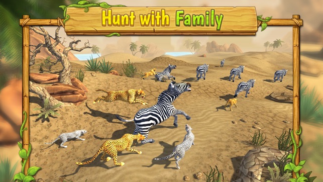 Cheetah Family Sim - Wild Africa Cat Simulator 3D(圖3)-速報App