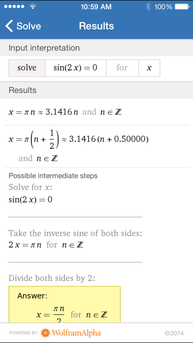 Wolfram Precalculus Course Assistant Screenshot 5