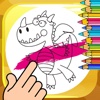 Iron Flying Dragon Coloring for Kids