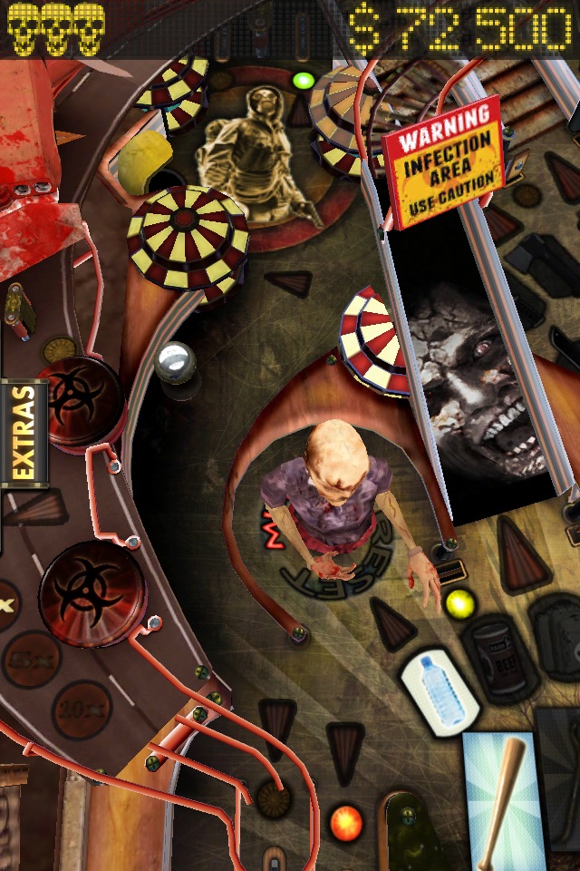 Zombie Attack Pinball HD: Monster Challenge screenshot 4
