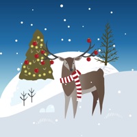 Wild Christmas - Animated Christmas Stickers apk