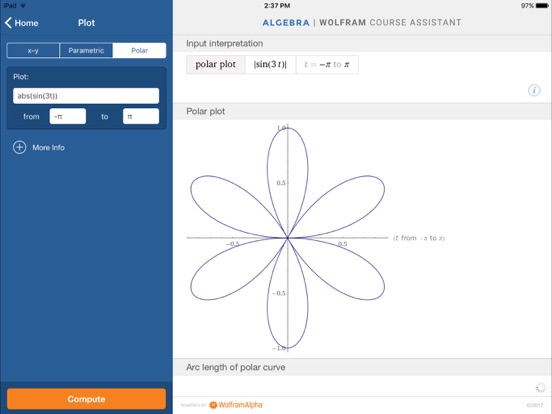 Wolfram Algebra Course Assistant screenshot