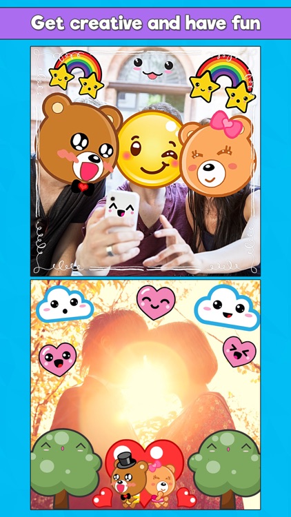 Kawaii Photo Booth - Cute Sticker & Picture Editor screenshot-3