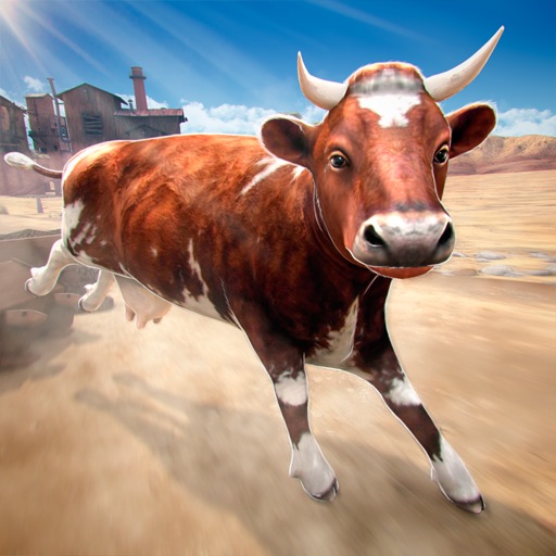Cows & Cowboy Game . Funny Cow Simulator Games iOS App
