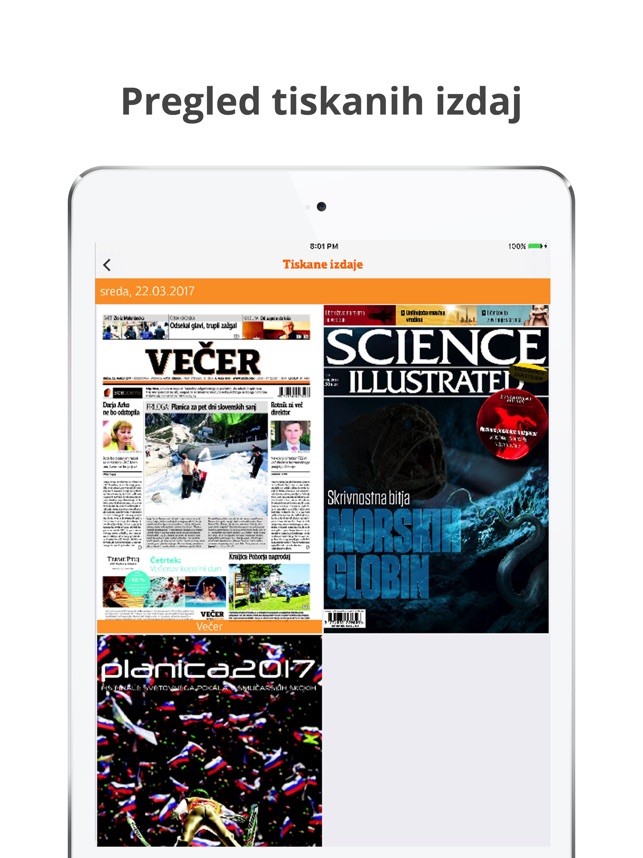 Večer for iPad(圖2)-速報App