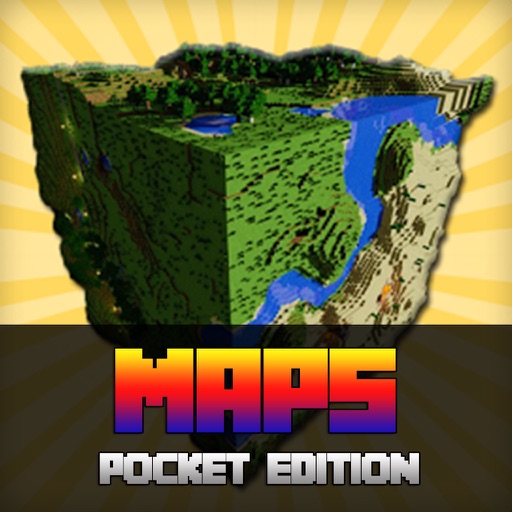 MCPE MAPS Free for Minecraft Map Pocket Edition PE Icon