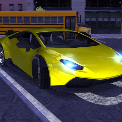 Sport Car Parking Night City Driving Simulator iOS App