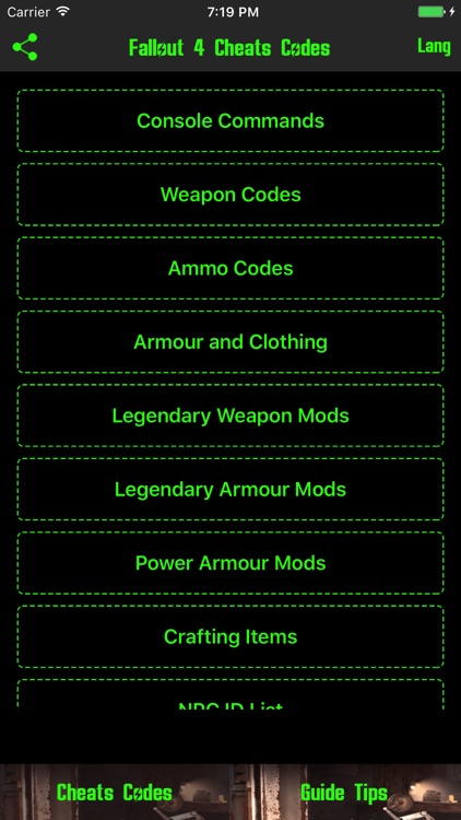 Fallout 4 cheats and console commands