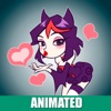 Vampire Girl - Animated Stickers!