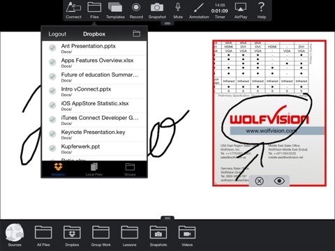 vSolution Connect screenshot 4