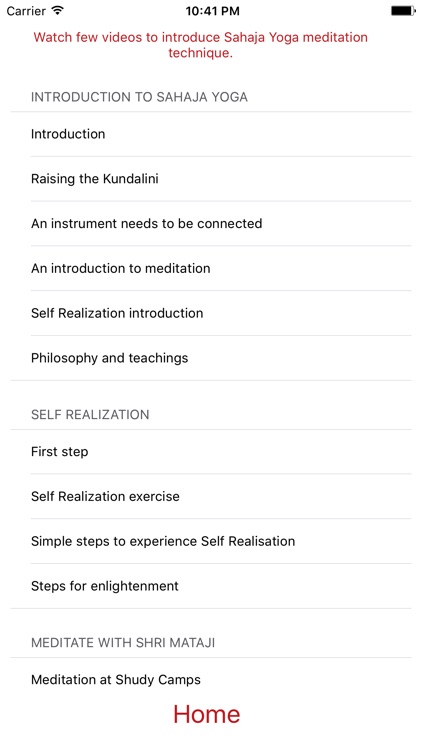 Yogi - a Sahaja Yoga meditation companion screenshot-3