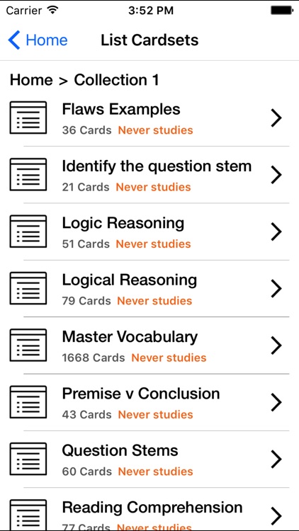 LSAT Flashcards