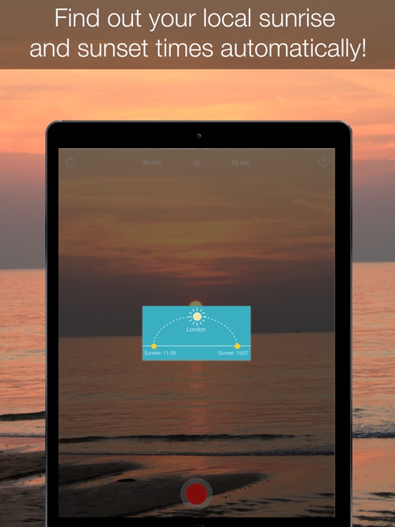 InstaSun — time-lapse sunsets! Screenshots