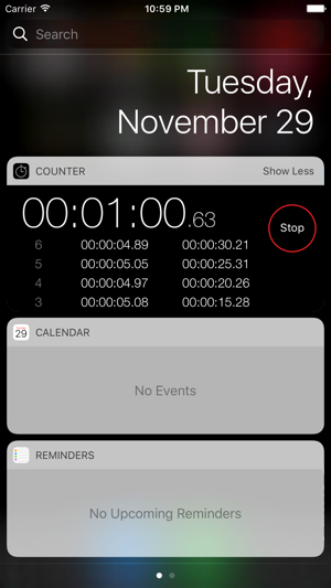 Counter: Stopwatch and Timer