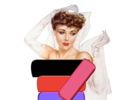 Girly Bars is a beautiful set of 15 stickers of bars in different colors including black and red