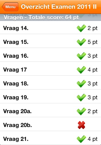 Wiskunde Examens VMBO screenshot 4