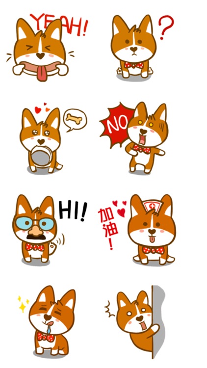 Kawaii Dog Stickers