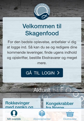 Skagenfood screenshot 2