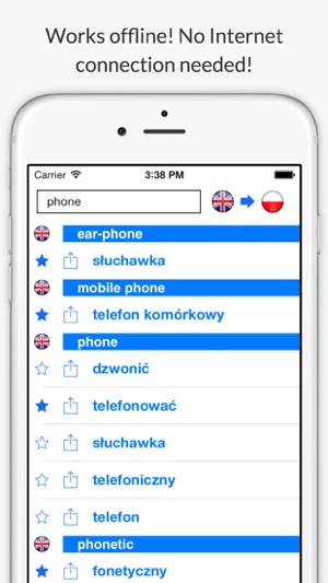 Offline English Polish Dictionary (Słown