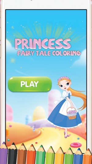 Princess Fairy Tale Coloring Book(圖2)-速報App