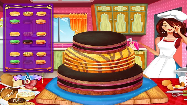 Realistic Wedding Cake Decor games cooking girl screenshot-4