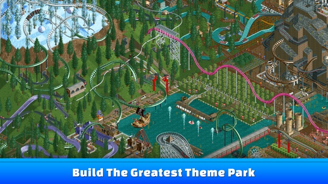 Rollercoaster Tycoon Classic On The App Store - theme park tycoon 2 1 big rides big fun roblox theme park tycoon 2 video dailymotion