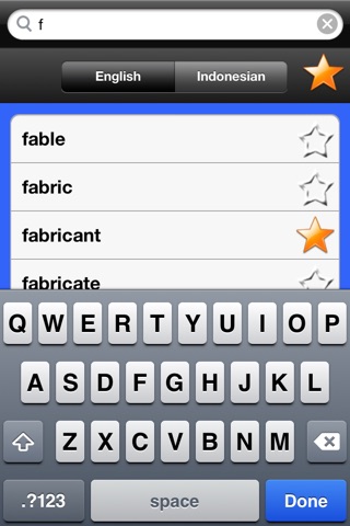 Indonesian English Dictionary Pro screenshot 2