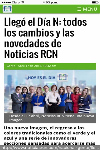 Noticias RCN screenshot 3