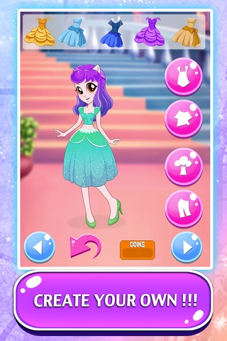 Princess Pony Games - Fun Dress Up Games for Girls screenshot 2