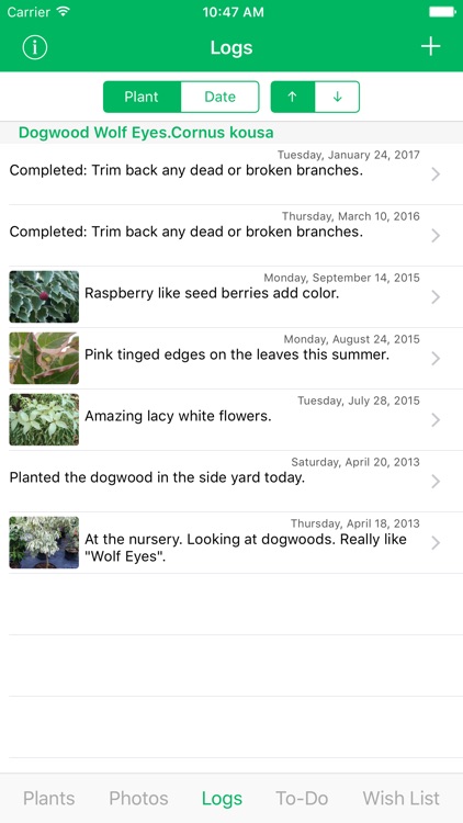 MyPlant Notebook - A Journal Just For Your Plants screenshot-3